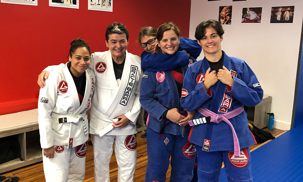 Gracie Barra group picture